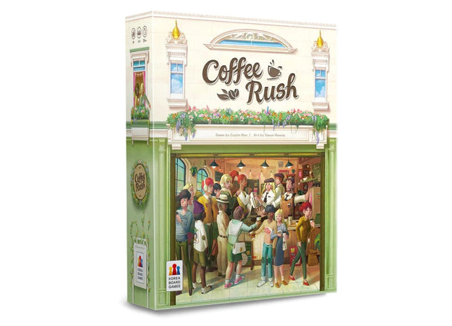 Gamers Guild AZ Korea Board Games Coffee Rush: The Base Game (Pre-Order) Asmodee