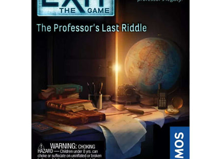 Gamers Guild AZ KOSMOS Exit: The Game - The Professor's Last Riddle GTS