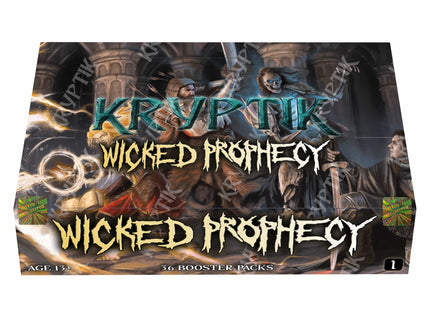 Gamers Guild AZ Kryptik Kryptik TCG - Wicked Prophecy Wave 1 Booster Box (Pre-Order) Southern Hobby