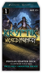 Gamers Guild AZ Kryptik Kryptik TCG: Wicked Prophecy Wave 1 Starter Deck - Piscean (Pre-Order) Southern Hobby