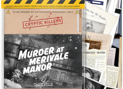 Gamers Guild AZ LA Brands LTD Cryptic Killers: Murder at Merivale Manor (Pre-Order) ACD Distribution