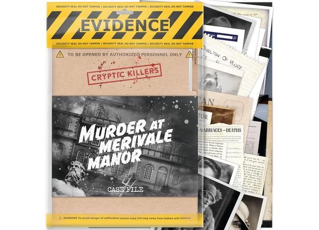 Gamers Guild AZ LA Brands LTD Cryptic Killers: Murder at Merivale Manor (Pre-Order) ACD Distribution