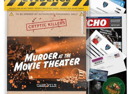 Gamers Guild AZ LA Brands LTD Cryptic Killers: Murder at the Movie Theater (Pre-Order) ACD Distribution