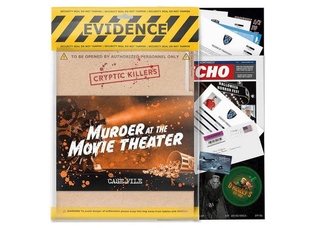 Gamers Guild AZ LA Brands LTD Cryptic Killers: Murder at the Movie Theater (Pre-Order) ACD Distribution
