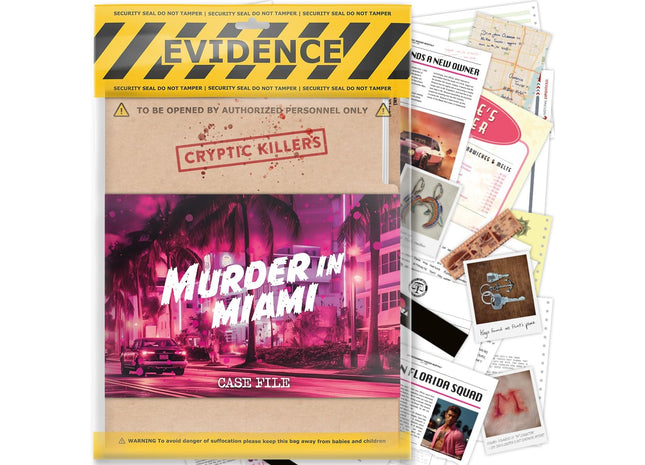 Gamers Guild AZ LA Brands LTD Cryptic Killers: Murder in Miami (Pre-Order) ACD Distribution