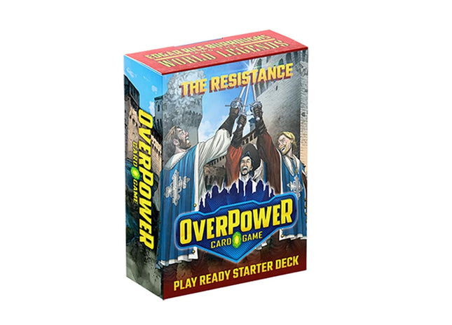 Gamers Guild AZ Lazarus Rising Games Overpower TCG: Edgar Rice Burroughs and the World Legends: Starter Deck: The Resistance (Pre-Order) GTS