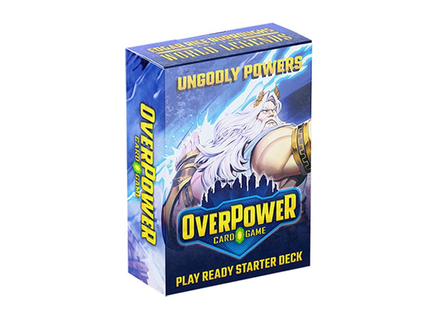 Gamers Guild AZ Lazarus Rising Games Overpower TCG: Edgar Rice Burroughs and the World Legends: Starter Deck: Ungodly Power (Pre-Order) GTS