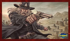 Gamers Guild AZ Lazarus Rising Games Overpower TCG: The Few and Cursed - Alistair Fairweather Playmat (Pre-Order) Kickstarter