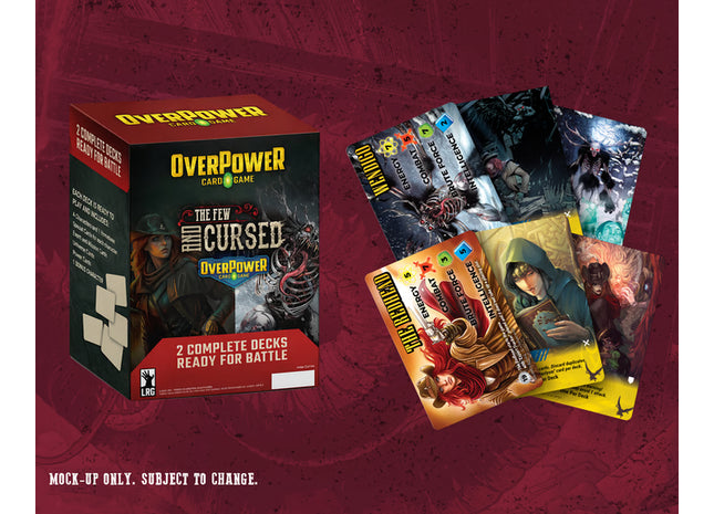 Gamers Guild AZ Lazarus Rising Games Overpower TCG: The Few and Cursed - BattleDecks (Pre-Order) Kickstarter