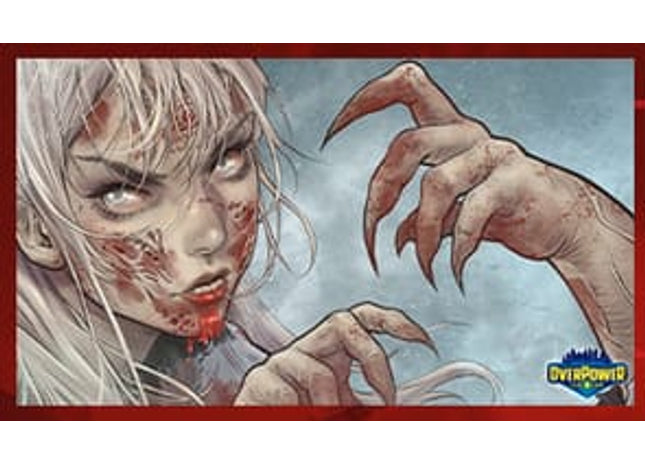 Gamers Guild AZ Lazarus Rising Games Overpower TCG: The Few and Cursed - La Rubia del Baño Playmat (Pre-Order) Kickstarter