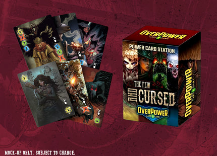 Gamers Guild AZ Lazarus Rising Games Overpower TCG: The Few and Cursed - Power Card Station (Pre-Order) Kickstarter