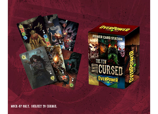 Gamers Guild AZ Lazarus Rising Games Overpower TCG: The Few and Cursed - Power Card Station (Pre-Order) Kickstarter