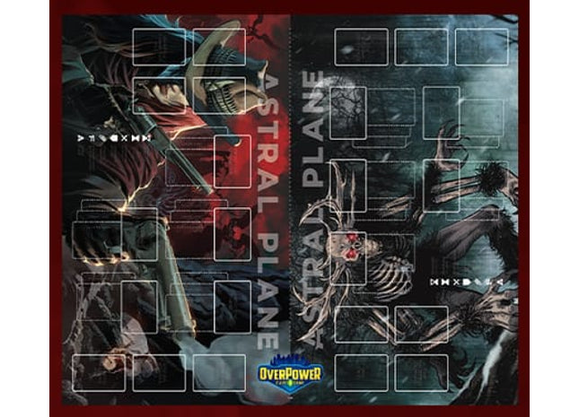 Gamers Guild AZ Lazarus Rising Games Overpower TCG: The Few and Cursed - Premium Learn-To-Play Playmat (Pre-Order) Kickstarter