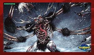 Gamers Guild AZ Lazarus Rising Games Overpower TCG: The Few and Cursed - Wendigo Limited Edition Playmat (Pre-Order) Kickstarter