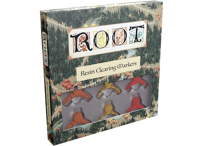 Gamers Guild AZ Leder Games Root: Resin Clearing Markers GTS