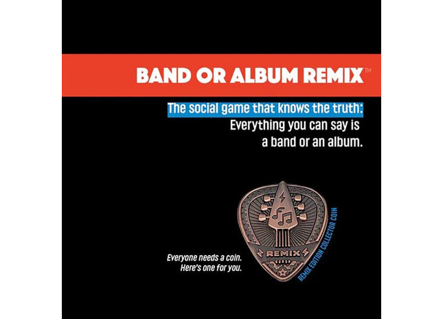 Gamers Guild AZ Left Justified Studio Band or Album Remix Edition GTS