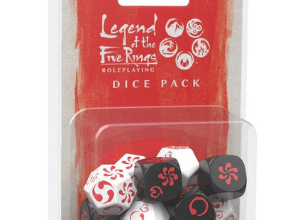 Gamers Guild AZ Legend of the Five Rings Legend of the Five Rings RPG: Dice Pack - Black Friday Asmodee