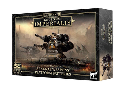 Gamers Guild AZ Legions Imperialis Legions Imperialis: Araknae Weapons Platform Batteries (Pre-Order) Games-Workshop