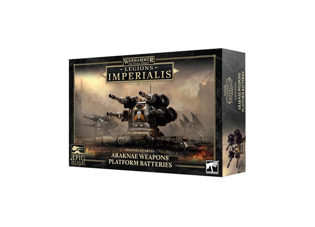 Gamers Guild AZ Legions Imperialis Legions Imperialis: Araknae Weapons Platform Batteries (Pre-Order) Games-Workshop