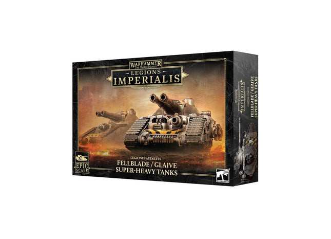 Gamers Guild AZ Legions Imperialis Legions Imperialis: Fellblade/Glaive Super-Heavy Tanks (Pre-Order) Games-Workshop