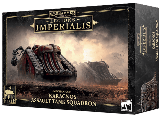 Gamers Guild AZ Legions Imperialis Legions Imperialis: Karacnos Assault Tank Squadron (Pre-Order) Games-Workshop