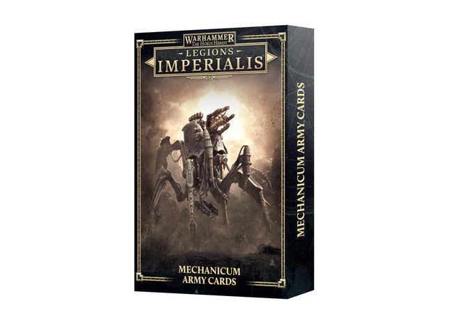 Gamers Guild AZ Legions Imperialis Legions Imperialis: Mechanicum Army Cards (Pre-Order) Games-Workshop
