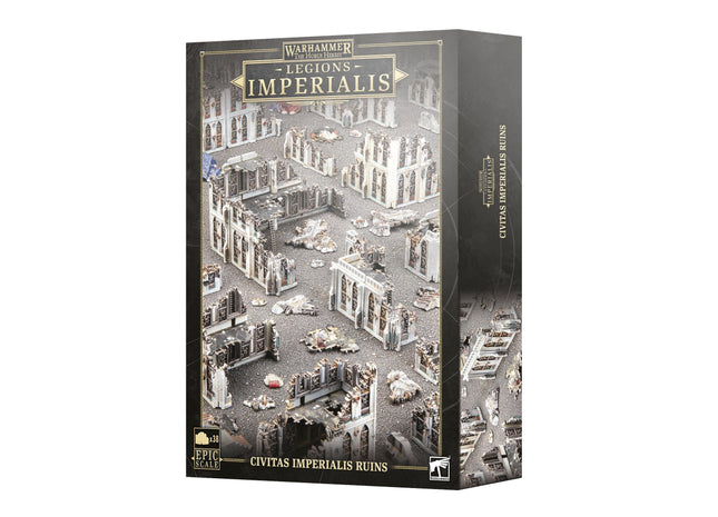 Gamers Guild AZ Legions Imperialis Warhammer Legions Imperialis: Civitas Imperialis Ruined Buildings (Pre-Order) Games-Workshop