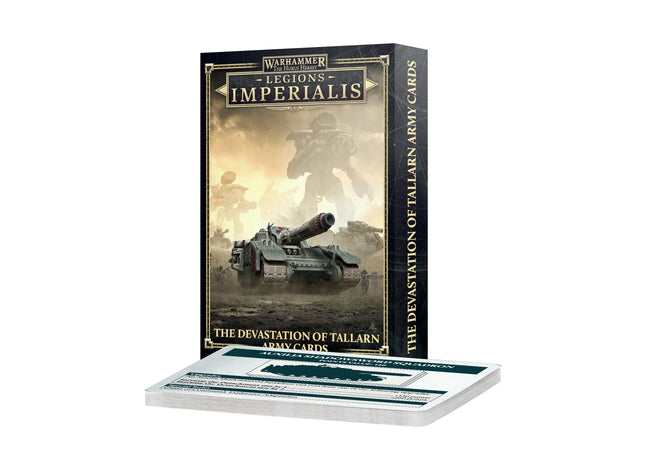 Gamers Guild AZ Legions Imperialis Warhammer Legions Imperialis: Devastation Of Tallarn Cards Games-Workshop