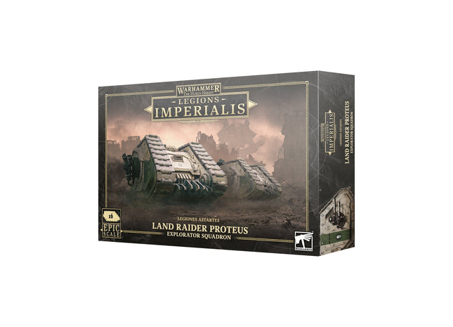 Gamers Guild AZ Legions Imperialis Warhammer Legions Imperialis: Land Raider Proteus Explorator Squadron (Pre-Order) Games-Workshop