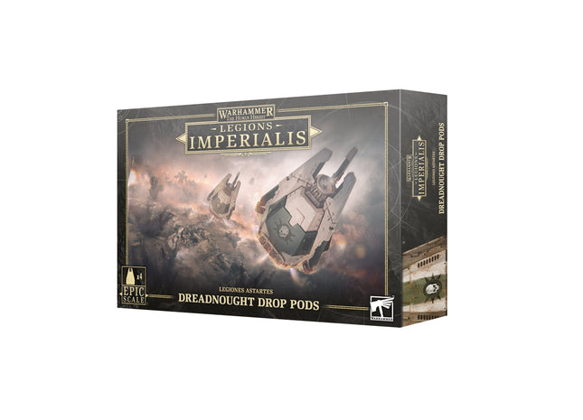 Gamers Guild AZ Legions Imperialis Warhammer Legions Imperialis: Legiones Astartes - Dreadnaught Drop Pods (Pre-Order) Games-Workshop