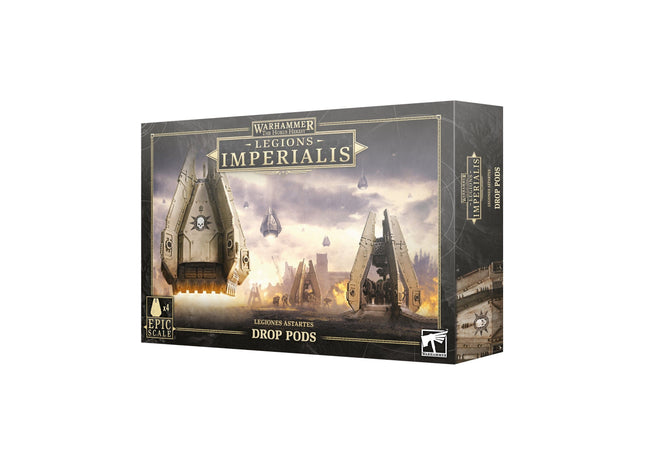 Gamers Guild AZ Legions Imperialis Warhammer Legions Imperialis: Legiones Astartes: Drop Pods (Pre-Order) Games-Workshop
