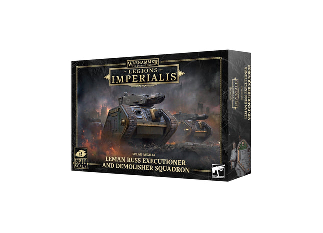 Gamers Guild AZ Legions Imperialis Warhammer Legions Imperialis: Leman Russ Executionerr And Demolisher Squadron Games-Workshop