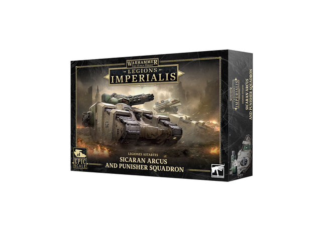 Gamers Guild AZ Legions Imperialis Warhammer Legions Imperialis: Sicaran Arcus And Punisher Squadron Games-Workshop