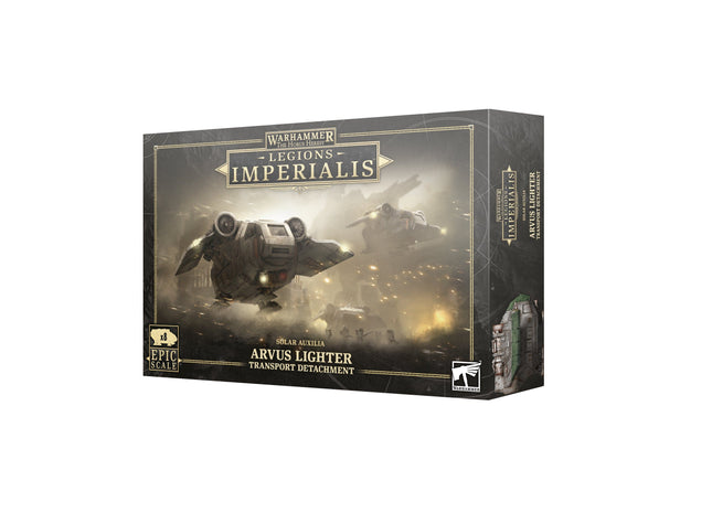 Gamers Guild AZ Legions Imperialis Warhammer Legions Imperialis: Solar Auxilia Arvus Lighter (Pre-Order) Games-Workshop