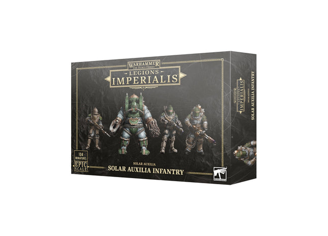 Gamers Guild AZ Legions Imperialis Warhammer Legions Imperialis: Solar Auxilia Infantry (Pre-Order) Games-Workshop