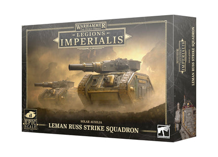 Gamers Guild AZ Legions Imperialis Warhammer Legions Imperialis: Solar Auxilia - Leman Russ Strike Squadron (Pre-Order) Games-Workshop