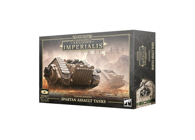 Gamers Guild AZ Legions Imperialis Warhammer Legions Imperialis: Spartan Assault Tanks (Pre-Order) Games-Workshop