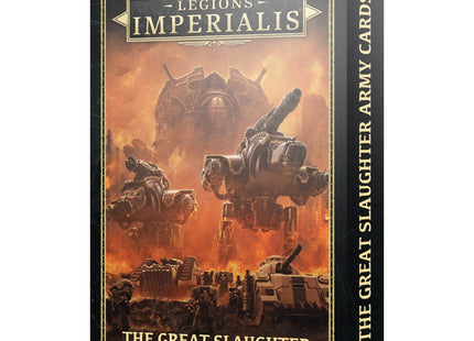 Gamers Guild AZ Legions Imperialis Warhammer Legions Imperialis: The Great Slaughter Army Cards (Pre-Order) Games-Workshop
