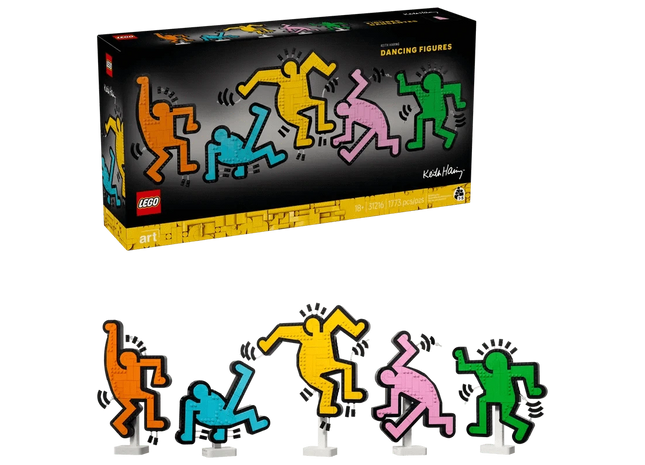 Gamers Guild AZ Lego Lego: Art Collection: Keith Haring – Dancing Figures Toyhouse