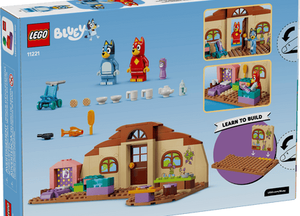Gamers Guild AZ Lego Lego: Bluey - School with Rusty and Bluey (11221) Toyhouse