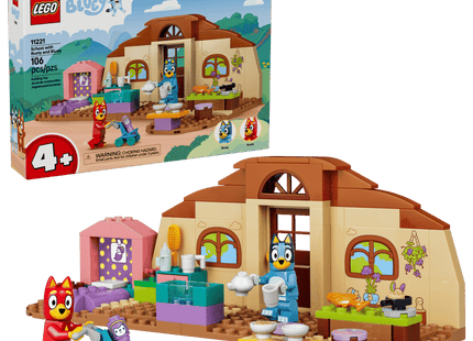Gamers Guild AZ Lego Lego: Bluey - School with Rusty and Bluey (11221) Toyhouse
