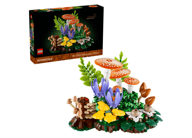 Gamers Guild AZ Lego Lego: Botanicals - Woodland Mushrooms (11505) Toyhouse