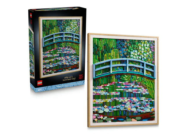 Gamers Guild AZ Lego Lego: Claude Monet – Bridge over a Pond of Water Lilies (31220) Toyhouse