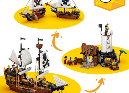 Gamers Guild AZ Lego Lego: Creator - Iconic Pirate Ship (31387) Toyhouse