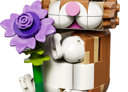 Gamers Guild AZ Lego Lego: Cute Hamster with a Flower (31376) Toyhouse