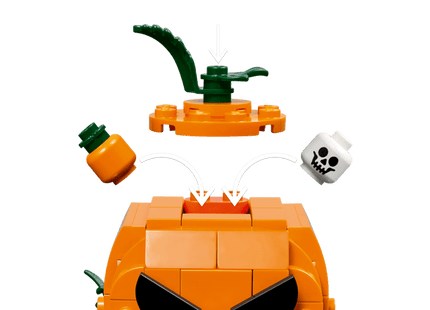 Gamers Guild AZ Lego Lego: Jack-O'-Lantern Pickup Truck (40822) Toyhouse