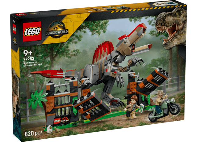 Gamers Guild AZ Lego Lego: Jurassic World - Spinosaurus Dinosaur Escape (77982) Toyhouse