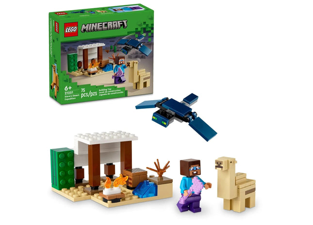 Gamers Guild AZ Lego Lego: Minecraft: Steve's Desert Expedition Toyhouse