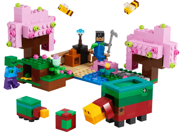 Gamers Guild AZ Lego Lego: Minecraft: The Cherry Blossom Garden Toyhouse