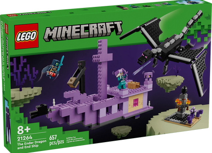 Gamers Guild AZ Lego Lego: Minecraft: The Ender Dragon and End Ship Toyhouse